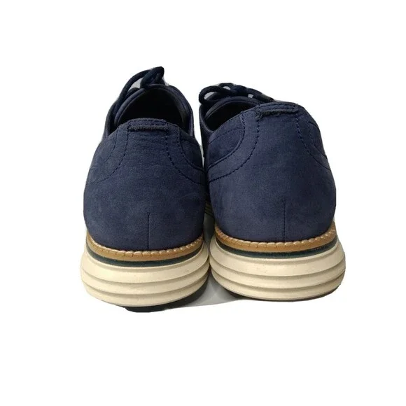 Cole Haan Original Grand Cloudfeel Oxford Mens Shoes Sz 10.5 Blue Nubuck C33811 $_57.JPG?set_id=880000500F main image 3